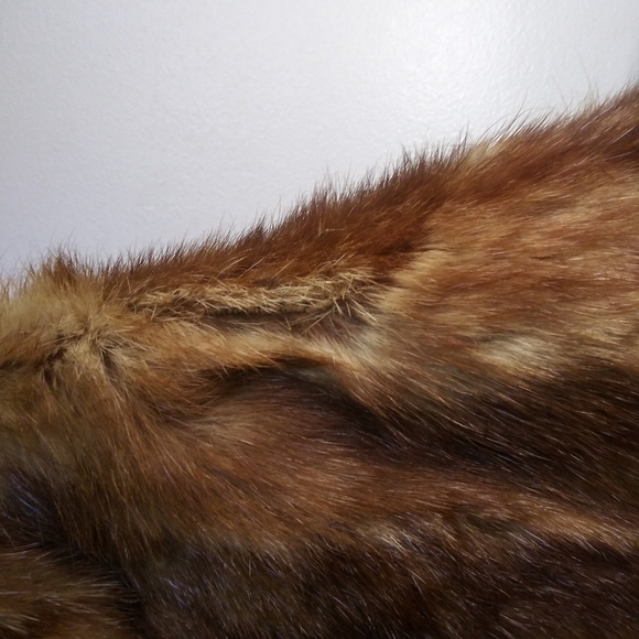 Vintage Mink Stole Rare Larger Size From Steinfeld's Tucson - Picture 9 of 11